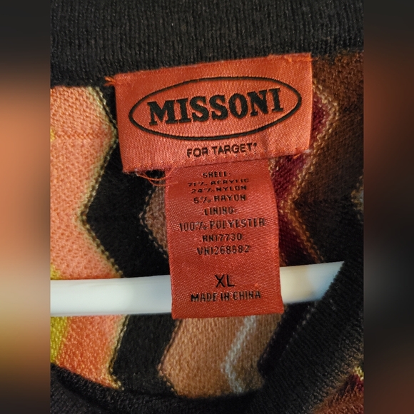 Missoni for Target ZigZag Chevron Sweater Dress XL & Matching Tote Bag - Picture 5 of 13